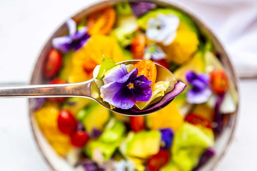 10 Flores comestibles para tus platos - Agromática